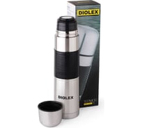 Термос с узким горлом DIOLEX с резиновой вставкой на корпусе, 0.75л DXR-750-1