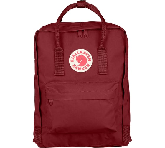 Рюкзак Fjallraven Kanken, бордовый, 27х13х38 см, 16 л, F23510-326