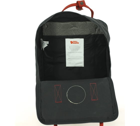 Рюкзак Fjallraven Kanken, черный, 27х13х38 см, 16 л, F23510-550-326
