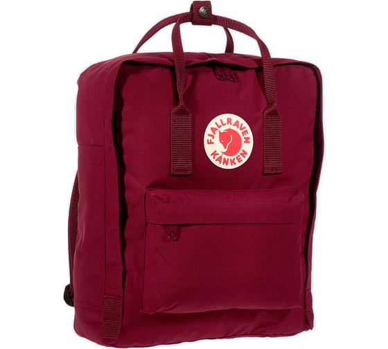 Рюкзак Fjallraven Kanken, бордовый, 27х13х38 см, 16 л, F23510-420