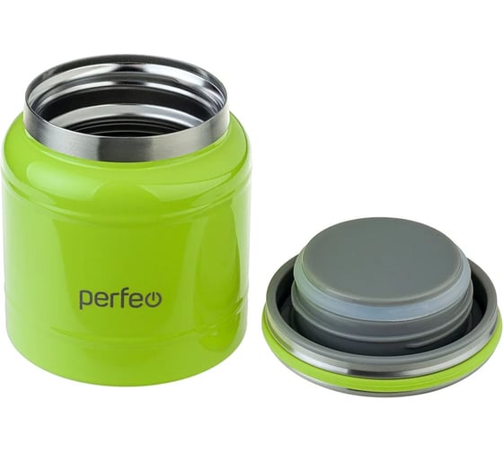 Термос для еды Perfeo с широким горлом, объем 0.3 л, зеленый 30017313
