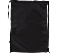 Прочная сумка для обуви на шнурке BRAUBERG, черная, 42x33 см, 227143