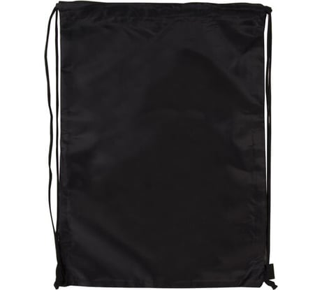 Прочная сумка для обуви на шнурке BRAUBERG, черная, 42x33 см, 227143