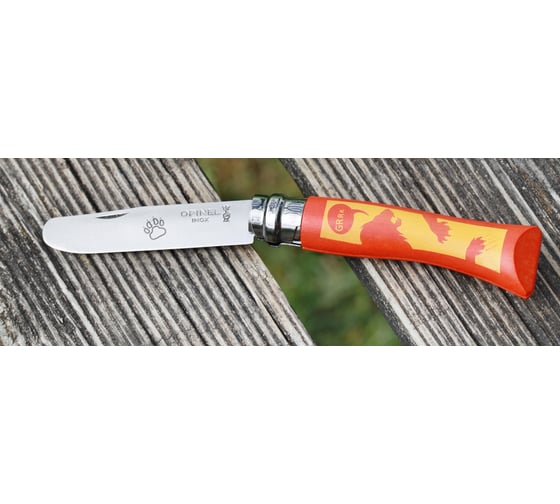 Детский складной нож Opinel VRI My First AnimLion №7 17018