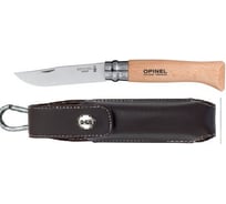 Нож Opinel №8 рукоять из бука, чехол 001089