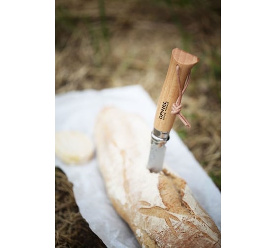 Нож Opinel №8 рукоять из бука, чехол 001089