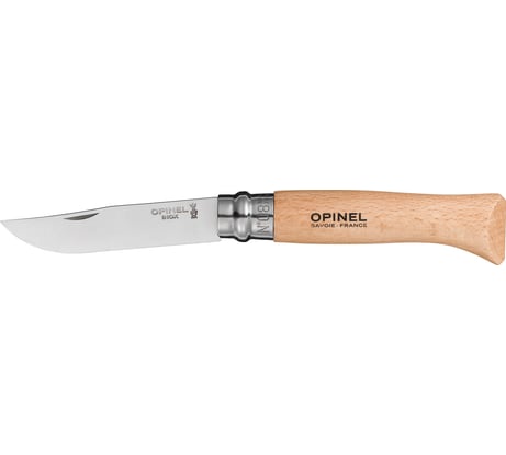 Нож Opinel №8 рукоять из бука 000405