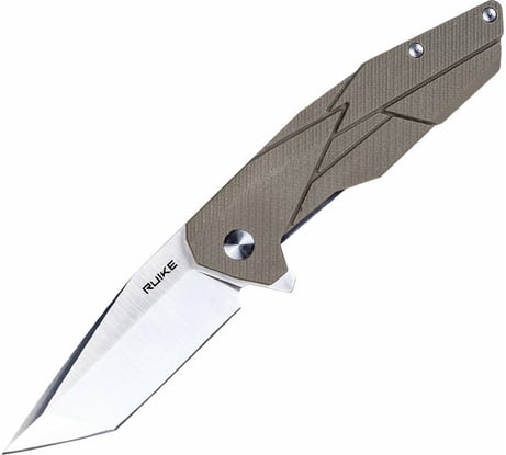 Нож Ruike желтый P138-W