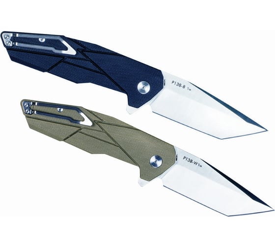 Нож Ruike желтый P138-W