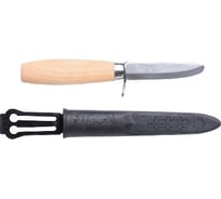 Нож Morakniv Rookie нержавеющая сталь, деревянная ручка 12991