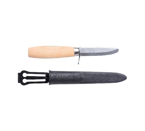 Нож Morakniv Rookie нержавеющая сталь, деревянная ручка 12991