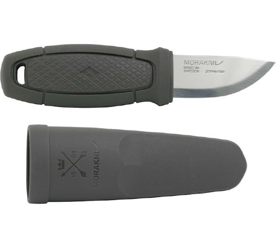 Нож Morakniv Eldris LightDuty нержавеющая сталь, темно-серый, с ножнами 13843