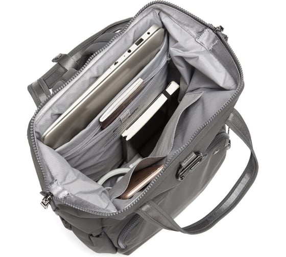 Женский рюкзак антивор Pacsafe Citysafe CX Backpack, серый, 17 л 20420520