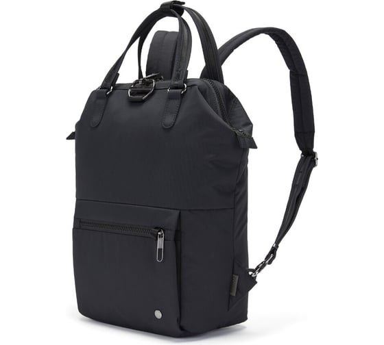 Женский рюкзак антивор Pacsafe Citysafe CX mini, черный ECONYL, 11 л 20421138
