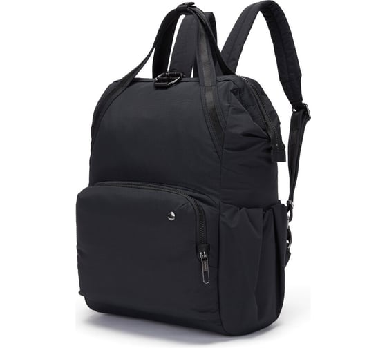 Женский рюкзак антивор Pacsafe Citysafe CX Backpack, черный ECONYL, 17 л 20420138
