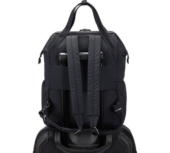 Женский рюкзак антивор Pacsafe Citysafe CX Backpack, черный ECONYL, 17 л 20420138