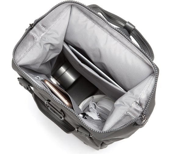 Женский рюкзак антивор Pacsafe Citysafe CX mini, серый, 11 л 20421520
