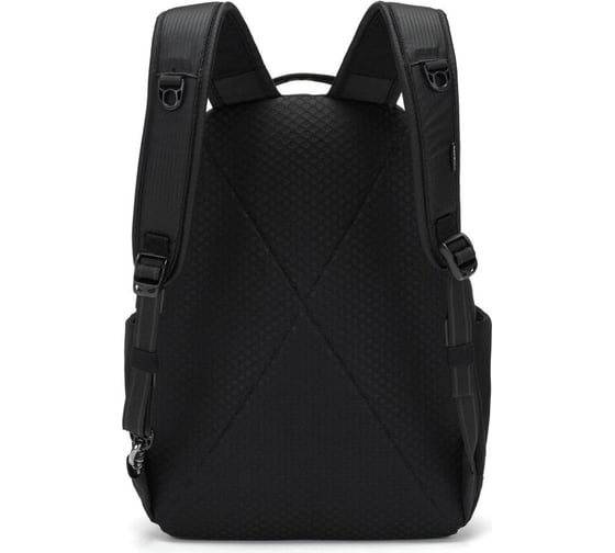 Рюкзак антивор Pacsafe Metrosafe LS350, черный ECONYL, 15 л, 40120138
