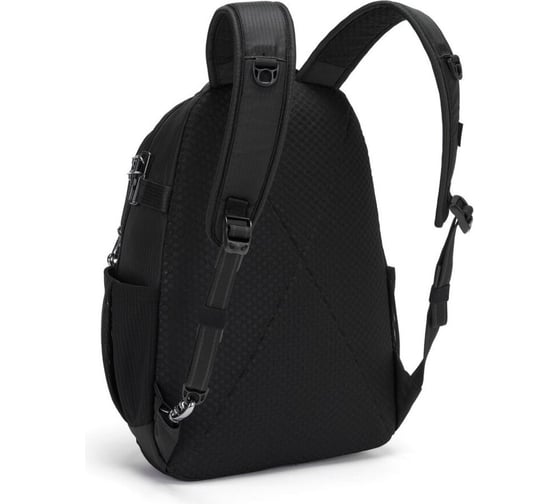 Рюкзак антивор Pacsafe Metrosafe LS350, черный ECONYL, 15 л, 40120138