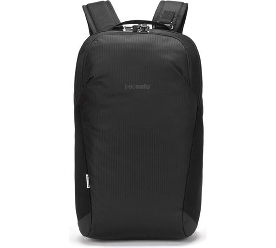 Рюкзак антивор Pacsafe Vibe 20, черный ECONYL, 20 л, 40130138