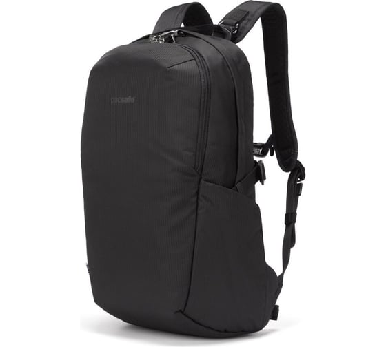 Рюкзак антивор Pacsafe Vibe 25, черный ECONYL, 25 л 40100138