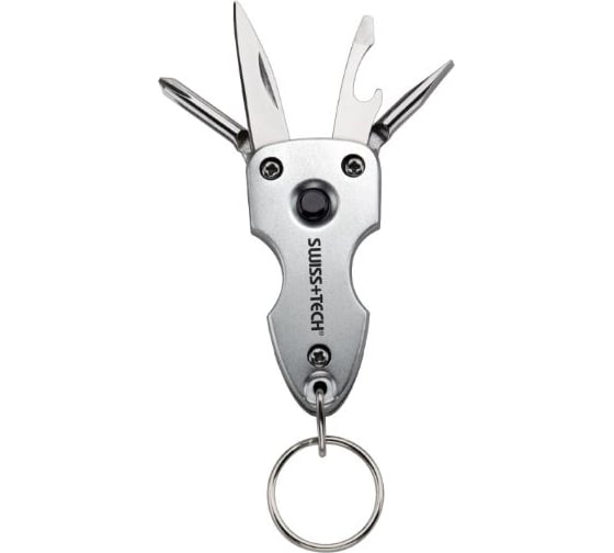 Мультитул-Брелок Swiss+Tech 7-В-1 Key Ring ST60300