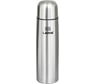 Классический термос с узким горлом ЛАЙМА 1л, нержавеющая сталь, 601414