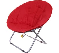 Кресло складное Добросад Луна 75x60x75 см, красный 835-947