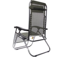 Шезлонг (кресло) Добросад Уют 177x64x113 см, с подголовником, 2 положения, гусиная лапка 835-647/1