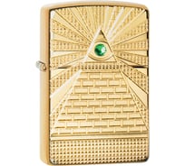Зажигалка ZIPPO Armor с покрытием High Polish Brass, 36x12x56 мм, 49060