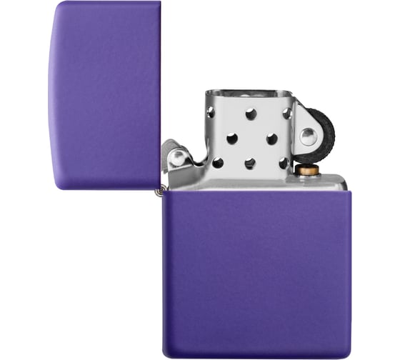 Зажигалка ZIPPO Classic, с покрытием Purple Matte, 38x13x57 мм, 237