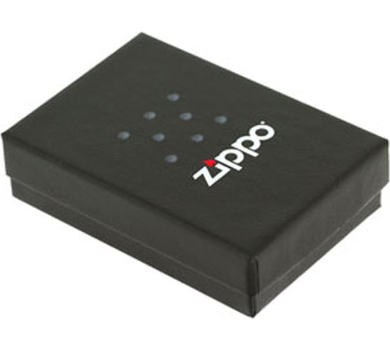 Зажигалка ZIPPO Bronco Cowboy, с покрытием Brushed Chrome, 38x13x57 мм, 200 Broncо