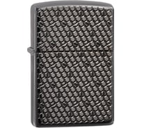 Зажигалка ZIPPO Armor, с покрытием Black Ice, 38x13x57 мм, 49021