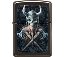 Зажигалка ZIPPO Anne Stokes, с покрытием High Polish Black, 38x13x57 мм, 49106