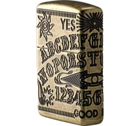 Зажигалка ZIPPO Armor, с покрытием Antique Brass, 38x13x57 мм, 49001
