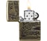 Зажигалка ZIPPO Armor, с покрытием Antique Brass, 38x13x57 мм, 49001 7
