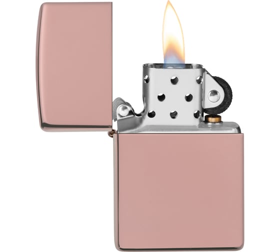Зажигалка ZIPPO Classic, с покрытием High Polish Rose Gold, 38х13х57 мм, 49190