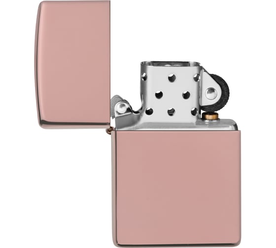 Зажигалка ZIPPO Classic, с покрытием High Polish Rose Gold, 38х13х57 мм, 49190
