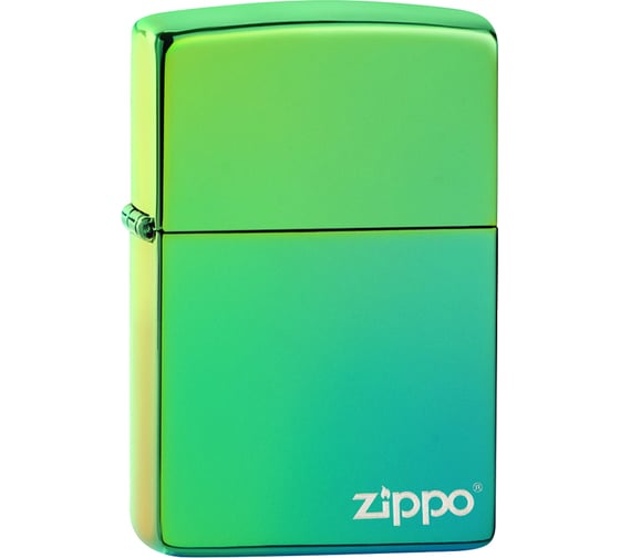 Зажигалка ZIPPO Classic, с покрытием High Polish Teal, 38x13x57 мм, 49191ZL