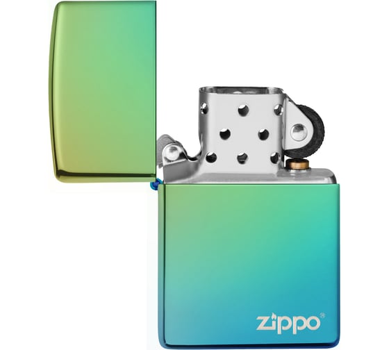 Зажигалка ZIPPO Classic, с покрытием High Polish Teal, 38x13x57 мм, 49191ZL