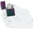 Зажигалка ZIPPO Classic, с покрытием Iridescent, 36x12x56 мм, 49146 5