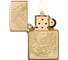 Зажигалка ZIPPO Classic, с покрытием High Polish Brass, 38x13x57 мм, 49024 2
