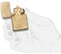 Зажигалка ZIPPO Classic, с покрытием High Polish Brass, 38x13x57 мм, 49024 5