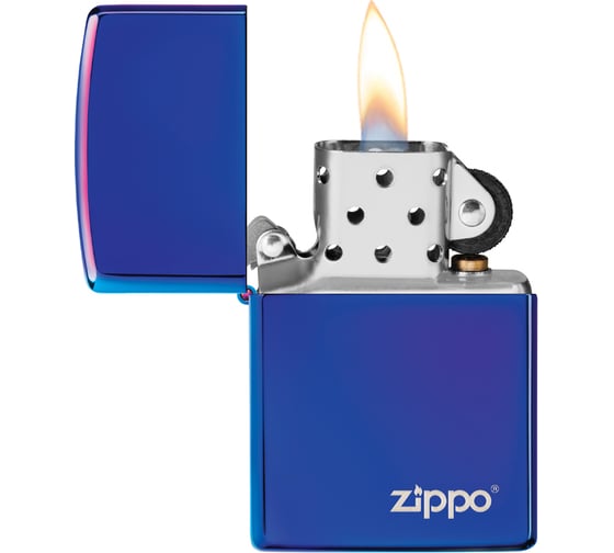 Зажигалка ZIPPO Classic, с покрытием High Polish Indigo, 38x13x57 мм, 29899ZL