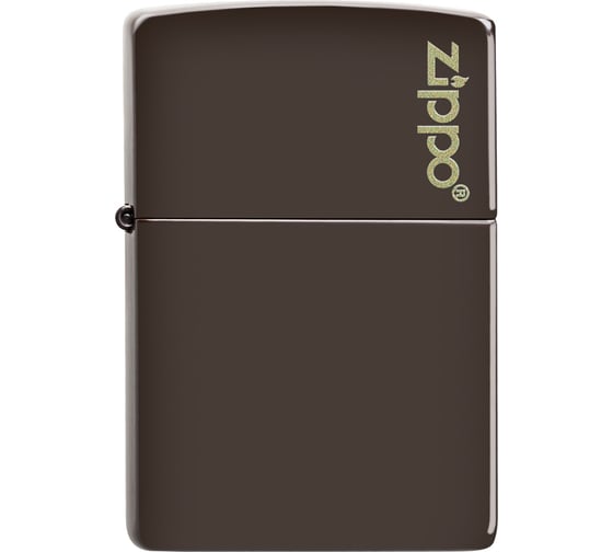 Зажигалка ZIPPO Classic, с покрытием Brown Matte, 38x13x57 мм, 49180ZL
