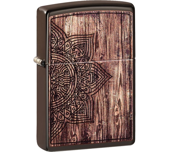 Зажигалка ZIPPO Classic, с покрытием Brown Matte, 38x13x57 мм, 49184 1