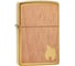 Зажигалка ZIPPO WOODCHUCK, с покрытием Brushed Brass, 38x13x57 мм, 29901 3