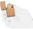 Зажигалка ZIPPO WOODCHUCK, с покрытием Brushed Brass, 38x13x57 мм, 29901 6