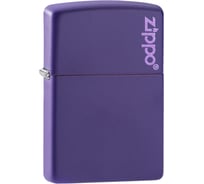 Зажигалка ZIPPO Classic, с покрытием Purple Matte, 38x13x57 мм, 237ZL