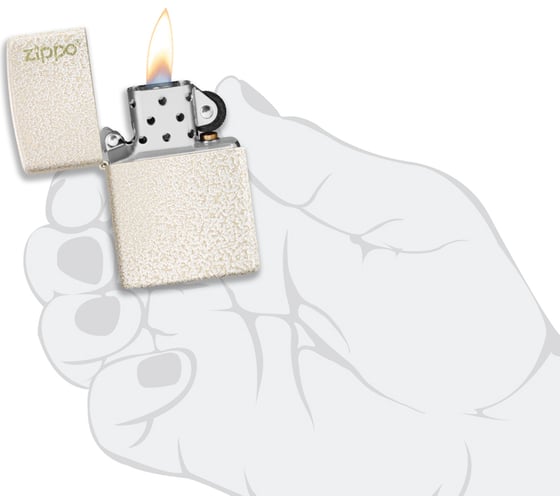 Зажигалка ZIPPO Classic, с покрытием Mercury Glass, 38x13x57 мм, 49181ZL